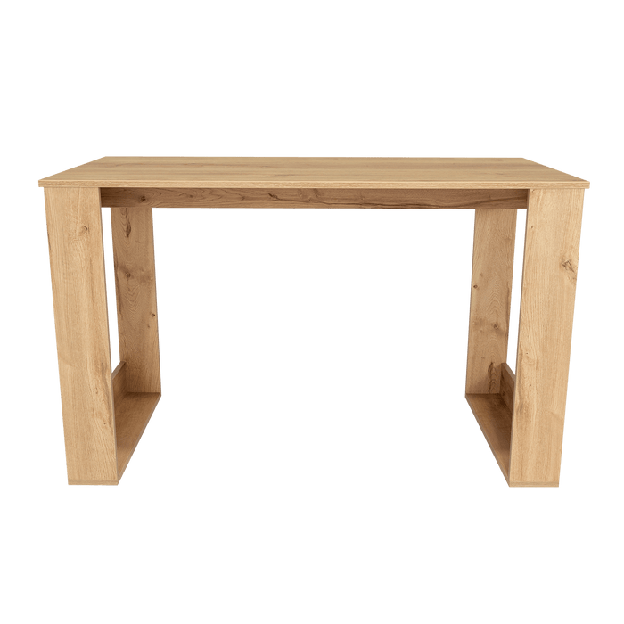 Escritorio Elora, Café Claro, Ideal Para Espacios de Trabajo ZF