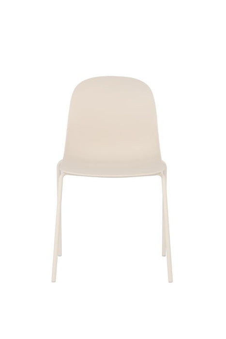 Silla Aiara, Color Blanco, diseño moderno
