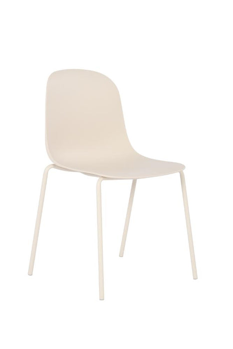 Silla Aiara, Color Blanco, diseño moderno