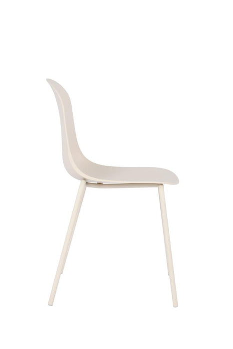 Silla Aiara, Color Blanco, diseño moderno