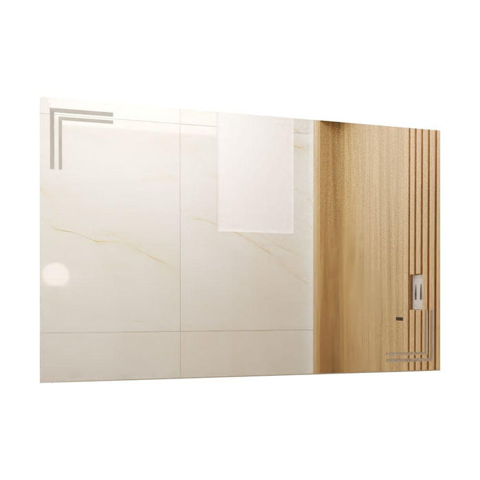 Espejo Iberia, Rectangular con Diseño en Sandblasting