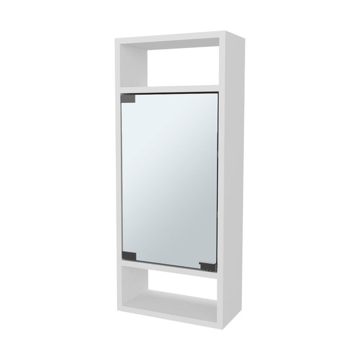 Gabinete de Baño Uros, Blanco Duqueza, con compartimentos para ubicar objetos ZF