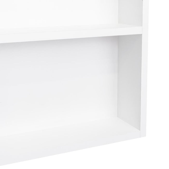 Gabinete de Baño Pérsico, Blanco, con Puerta Espejo y Dos Entrepaños Para Ubicar Objetos