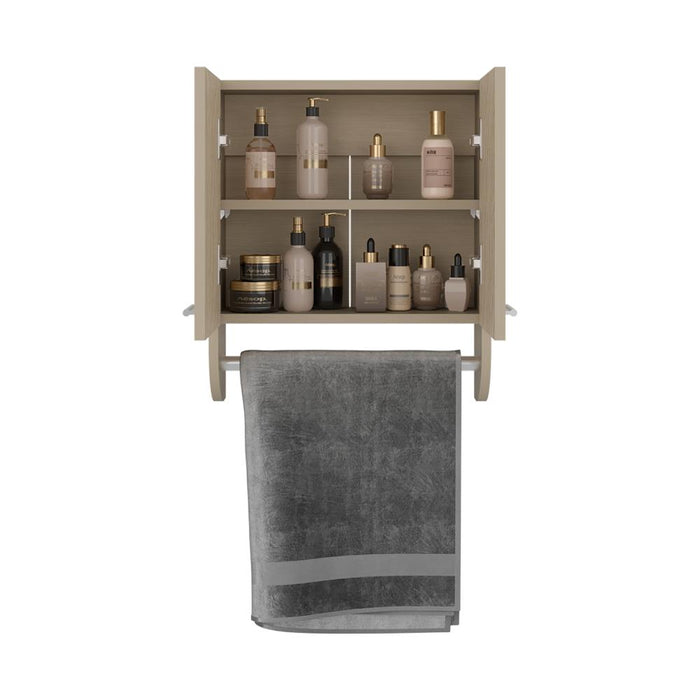 Gabinete de Baño Lupek, Cartagena, Con tubo y manija metálicas
