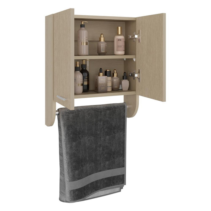 Gabinete de Baño Lupek, Cartagena, Con tubo y manija metálicas