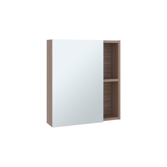 Gabinete de Baño Labell, Avellana, con Puerta Espejo y Entrepaños