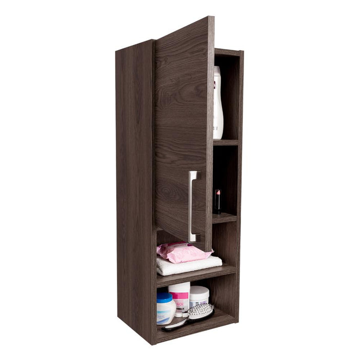 Gabinete de Baño Apolis, Avellana, con Espacio Para Guardar Objetos de Aseo Personal