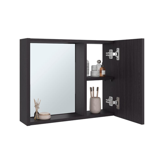 Gabinete de Baño Alessi, Wengue, con Espacio para Guardar Objetos de Aseo Personal ZF