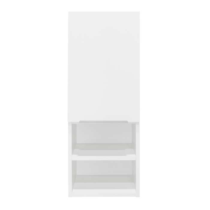 Gabinete de Baño Real, Blanco, con Tres Entrepaños ZF