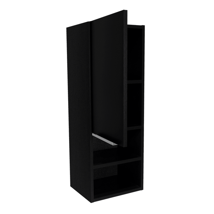 Gabinete de Baño Real, Wengue, con Tres Entrepaños