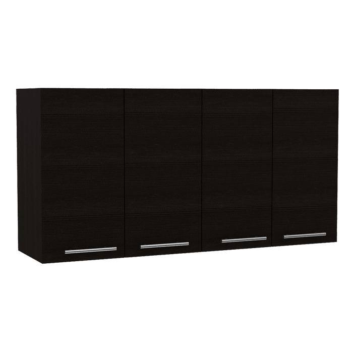 Gabinete Superior Frello 120, Wengue, con Cuatro Puertas Batientes  ZF