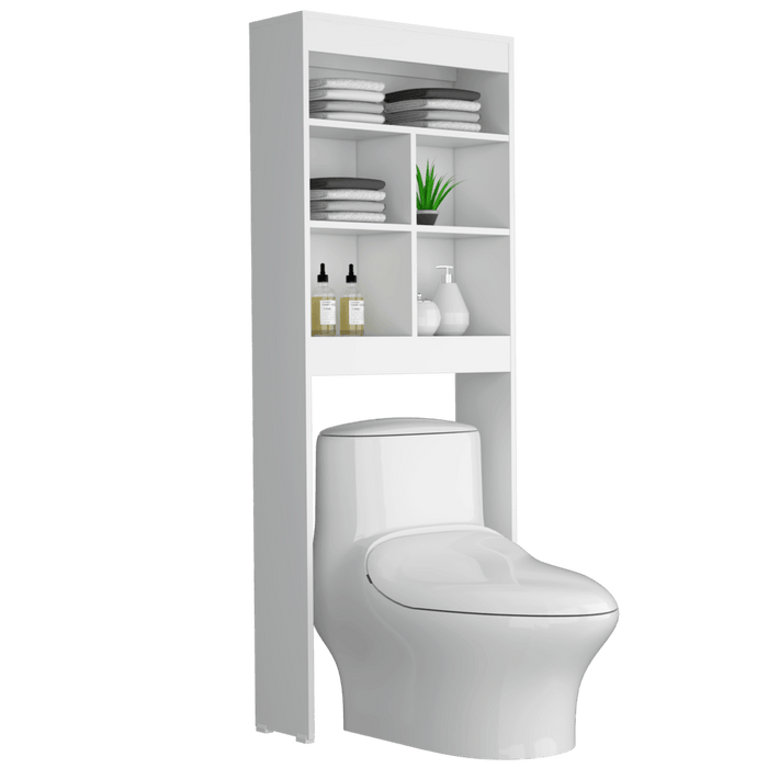 Gabinete de Baño Babel, Blanco, Amplios Espacios Para Colocar Objetos Decorativos