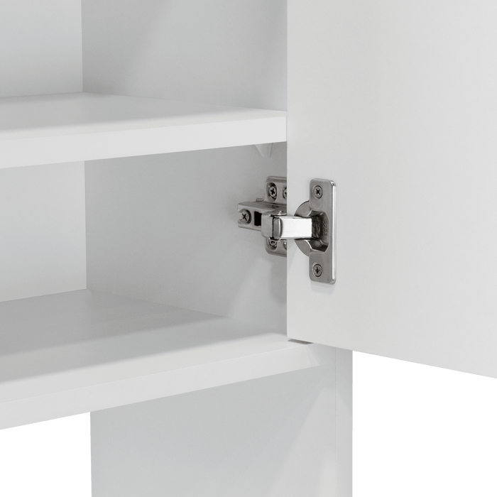 Gabinete de Baño Apolis, Blanco, Ideal Para Ahorrar Espacio