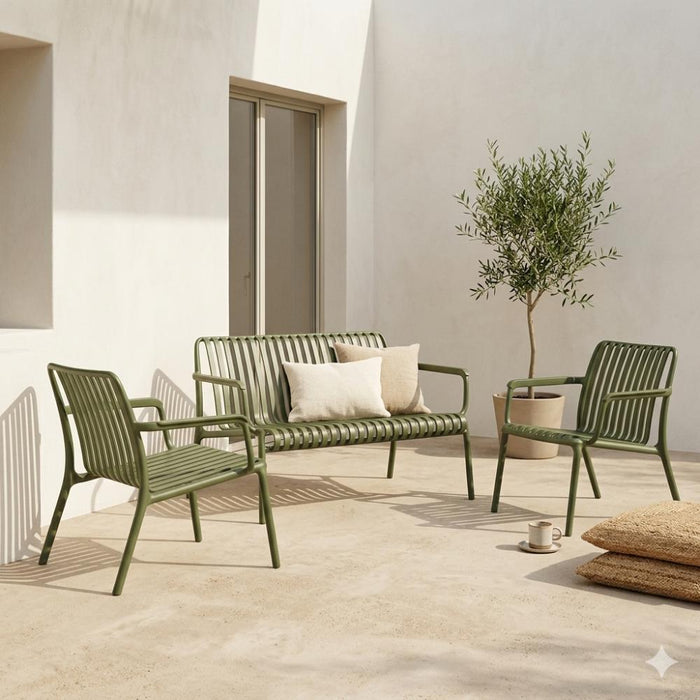 Sala de Exterior Malfa, Verde Olivo