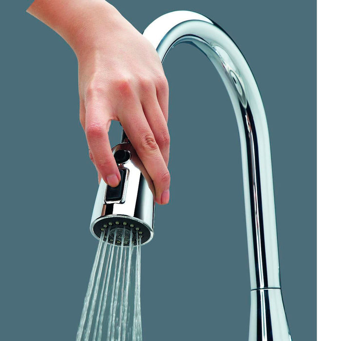 Grifería para lavaplatos ultra ahorradora monocontrol Tanta marca