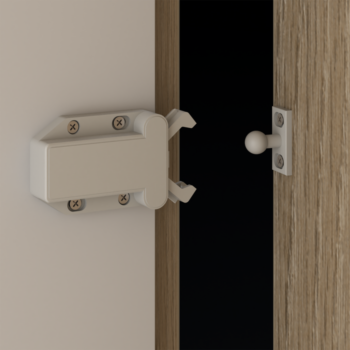 Dispositivo push to open con enganche bola