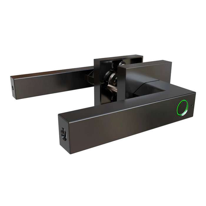 Cerradura digital inteligente palanca para entrada principal con 3 tipos de apertura