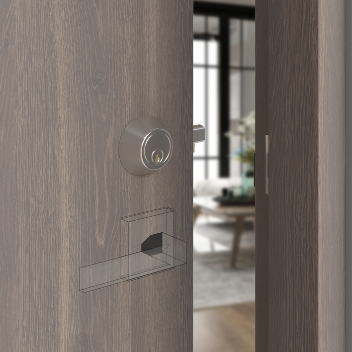 Cerrojo puerta principal plus llave -mariposa