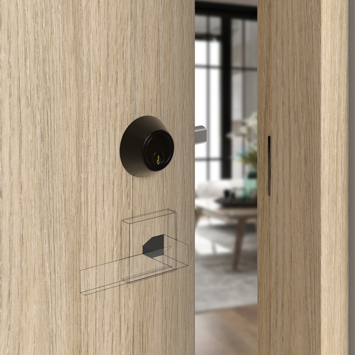 Cerrojo puerta principal plus llave -mariposa