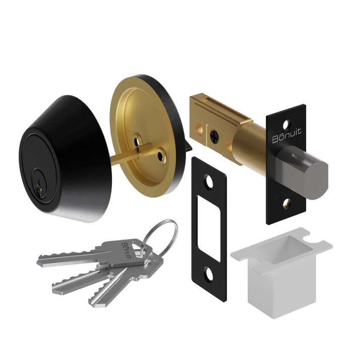 Cerrojo puerta principal plus llave -mariposa