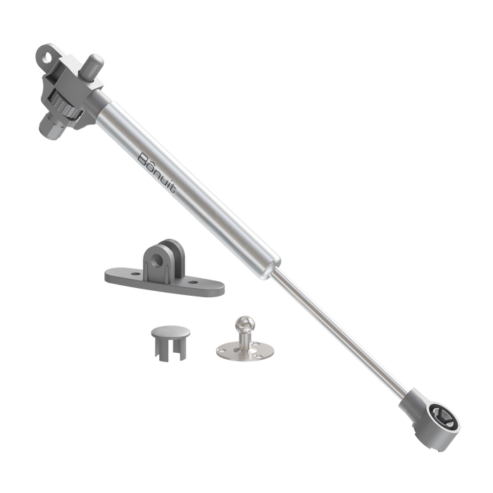 Brazo neumático cierre lento plus gris o negro