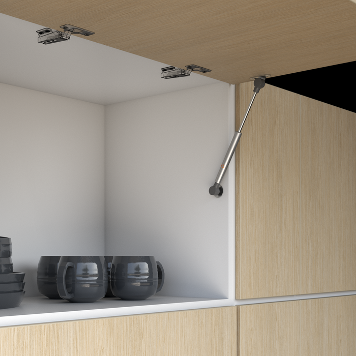 Brazo neumático hidráulico estándar gris o negro