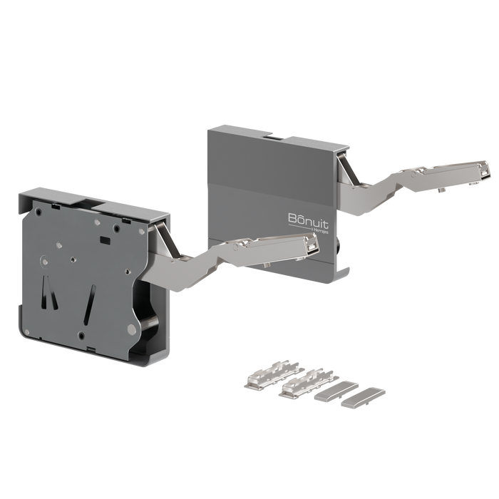 Brazo neumático, hidráulico premium bonuit lift SQ blanco o gris antracita