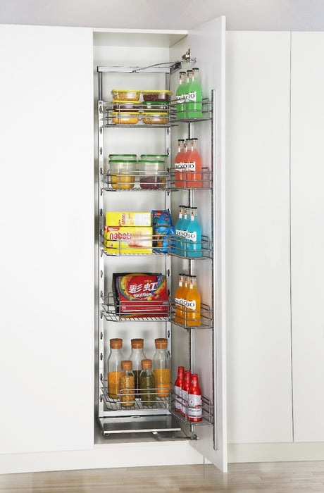 Torre alacena abatible 5 niveles 10 canastas