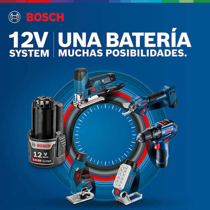 Aspiradora de polvo 12V GAS 12V-LI  sin Bateria/sin cargador Bosch