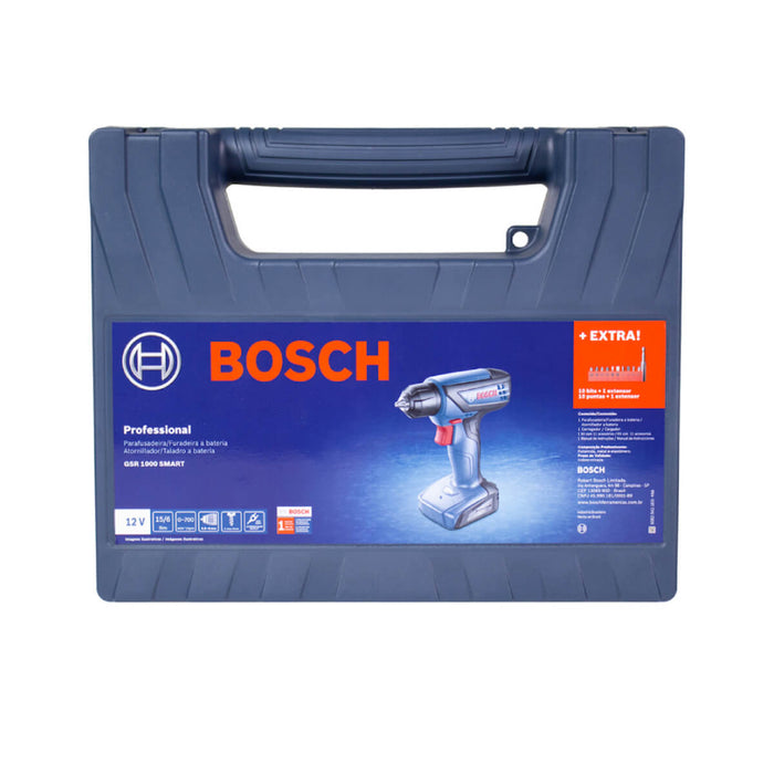 Taladro atornillador inalámbrico 12V  GSR 1000 Smart  Bosch maletín