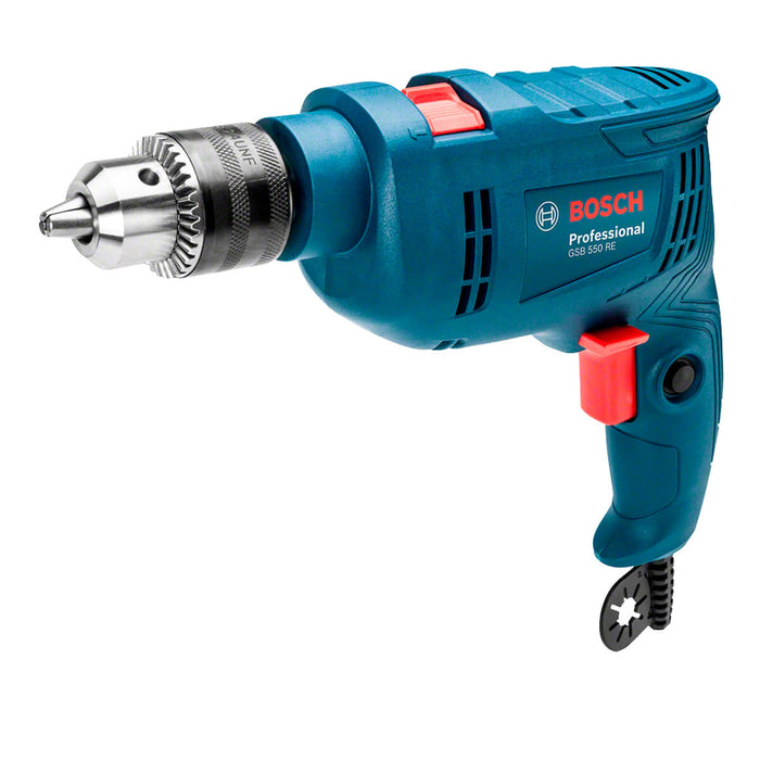 Taladro percutor 1/2" 550W +14 acc GSB 550 Bosch