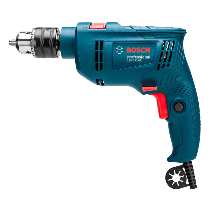 Taladro percutor 1/2" 550W +14 acc GSB 550 Bosch