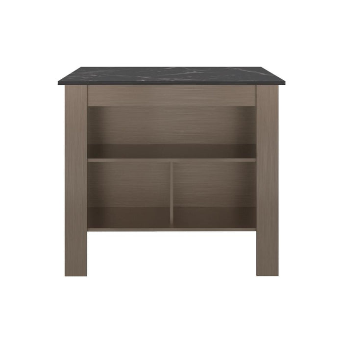 Barra de Cocina Cala, Ambar y Mamba, Con amplia superficie en la mesa