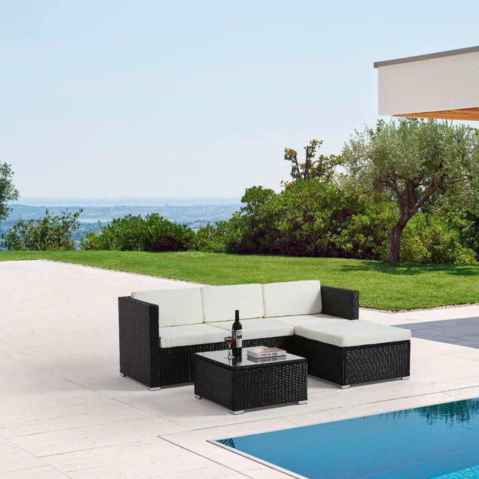 Sala de Exterior Milano , Negro y Blanco