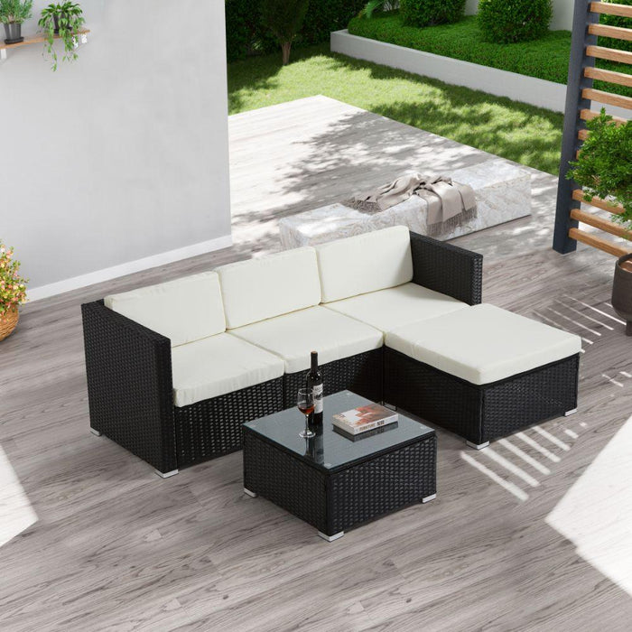 Sala de Exterior Milano , Negro y Blanco