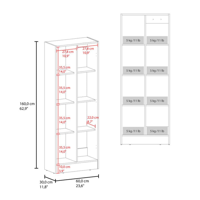 Alacena Multiusos Feko, Kronos Blanco, Con variedad de entrepaños amplios espacios ZF