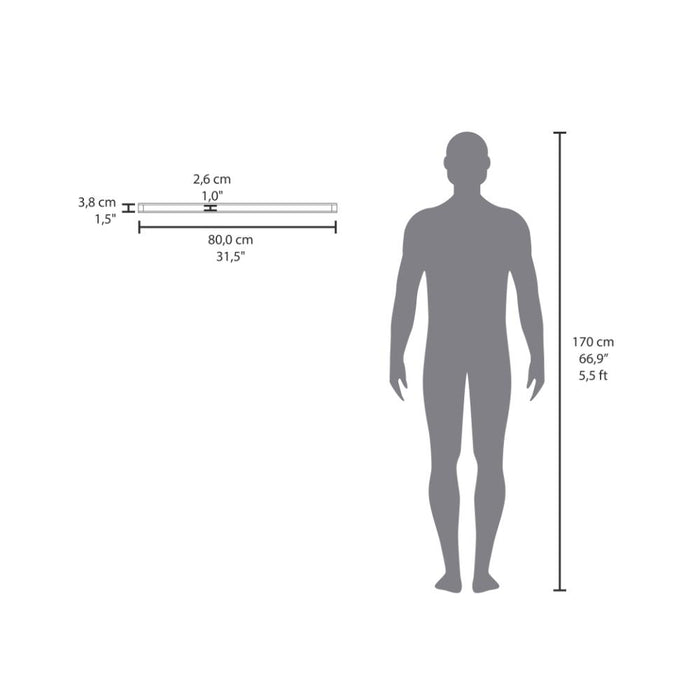 Repisa Flotante Maca, Caoba, con espacio para ubicar objetos