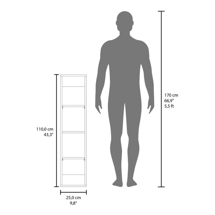 Alacena de Pared Mediana, Blanco, para implementos de aseo minimalista