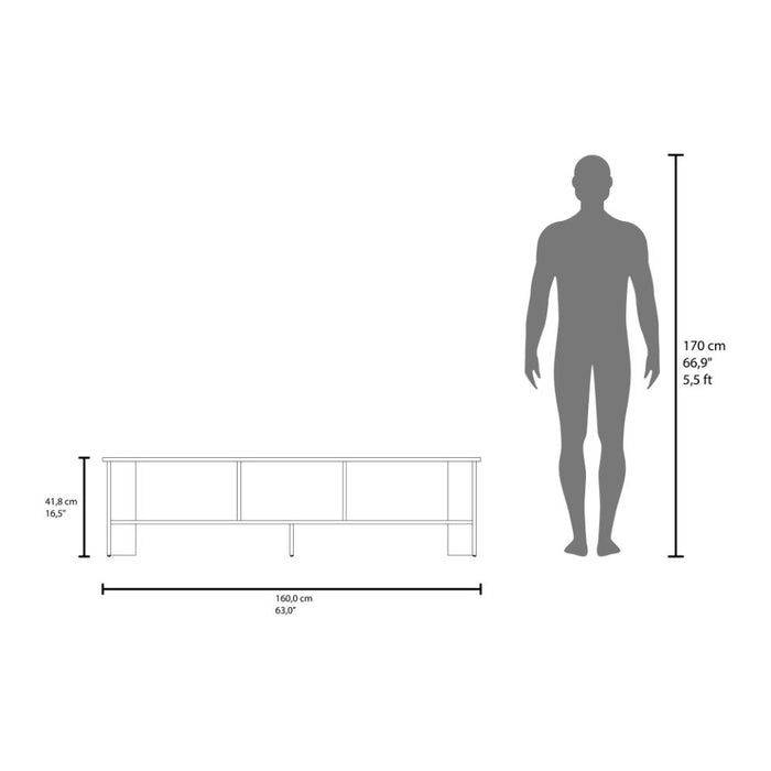 Mesa para TV Belga, Mamba, para Televisor hasta 65" ZF