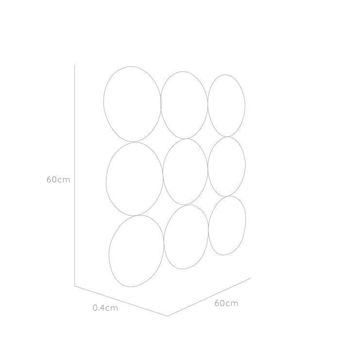 Espejo Artemis, Diseño de 6 espejos circulares