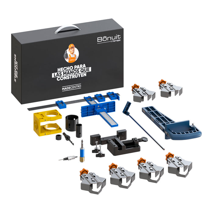 Kit Profesional para ensamble de muebles en melamina