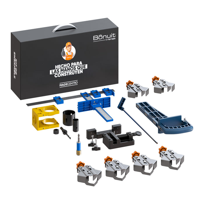 Kit Profesional para ensamble de muebles en melamina