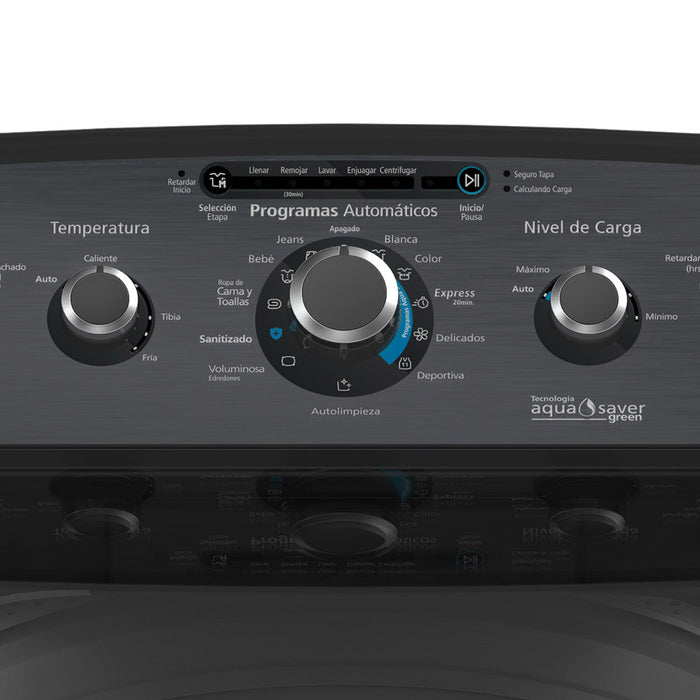 Lavadora automática automática 24 Kg diamond gray Mabe