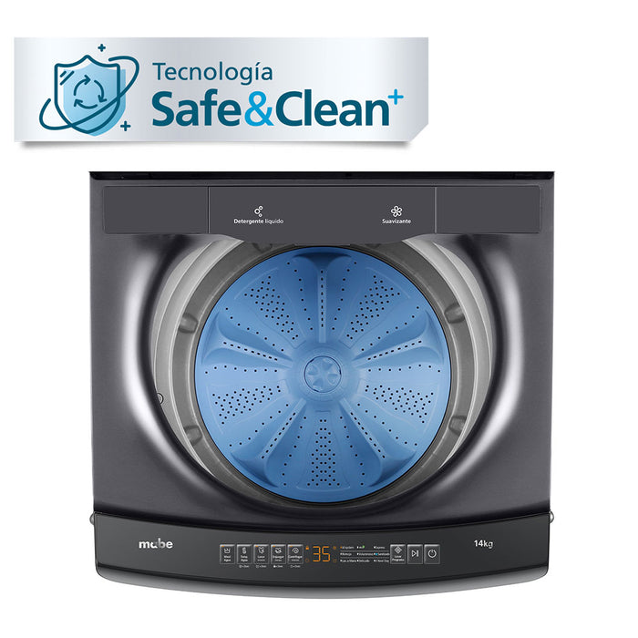 Lavadora Automática Propela 14 Kg Diamond Gray