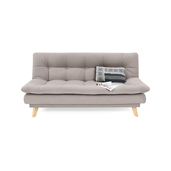 Sofa Cama Munich Reclinable 3 Posiciones 180x90x85 Taupe