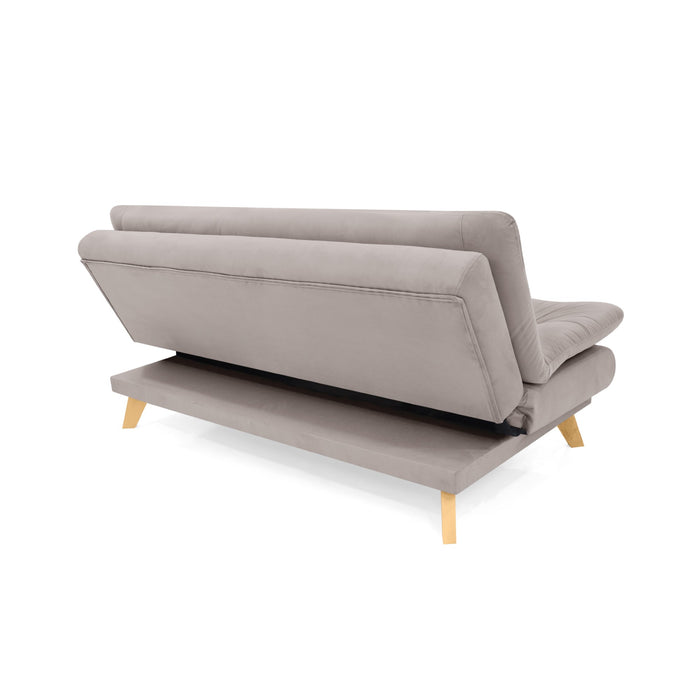 Sofa Cama Munich Reclinable 3 Posiciones 180x90x85 Taupe