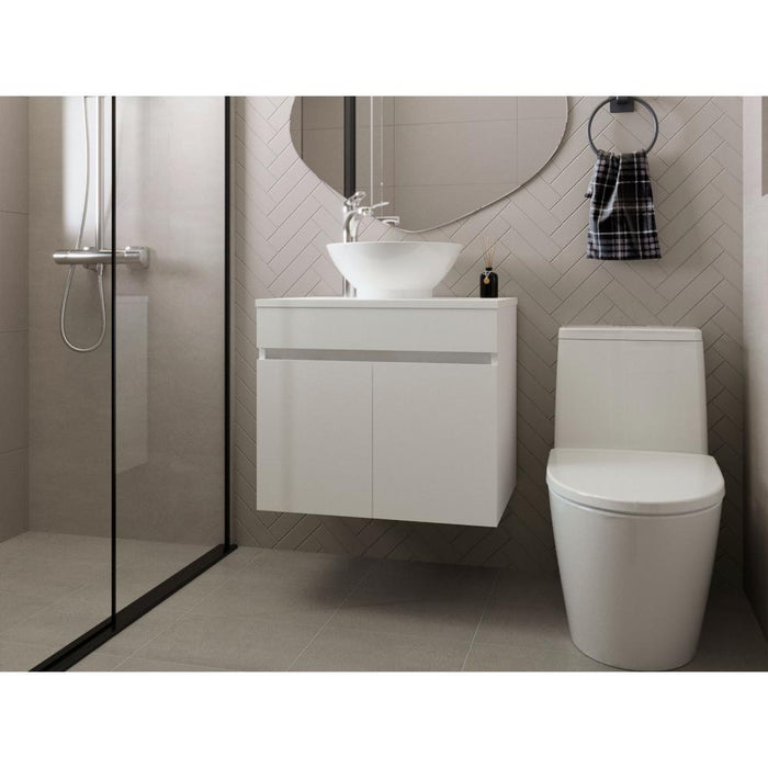 Mueble Baño Aereo Manchester, Blanco Duqueza, Con Amplio Espacio de Almacenamiento ZF