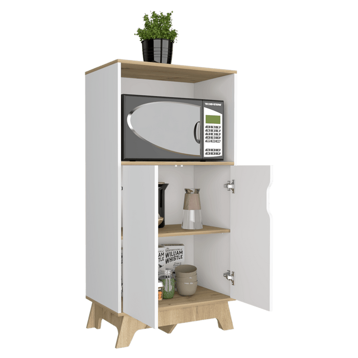 Mueble Auxiliar Lirio, Zabedra, con Espacio Para Microondas ZF