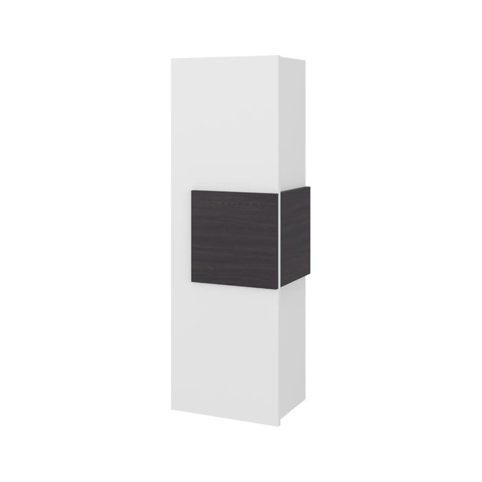 Gabinete de Baño Picasso, Kronos Blanco y Kronos Wengue, Con Espacio Para Guardar Objetos de Aseo ZF