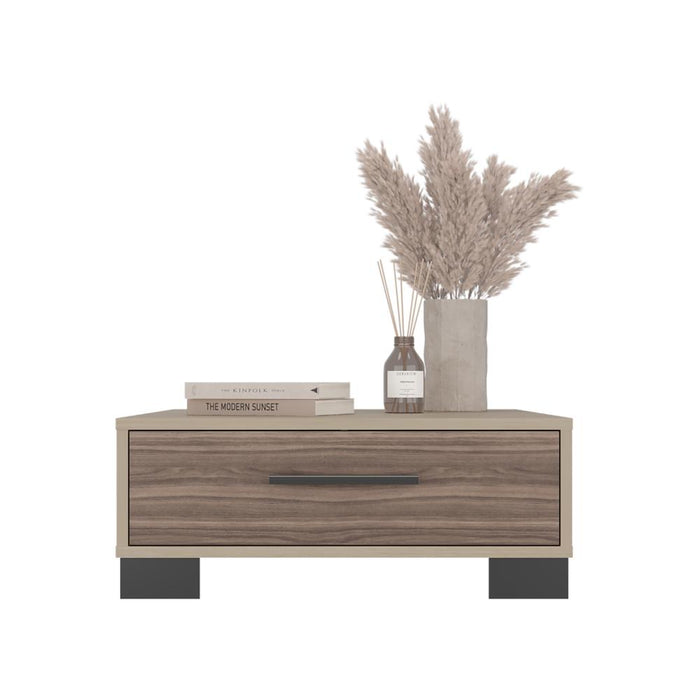 Mesa de Centro Marsel, Cartagena y Avellana, con Una Puerta Abatible ZF